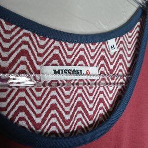 Missoni for Target Burgundy Missoni Print Tank